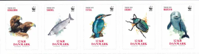 Denmark, Fauna, WWF, Birds, Animals, Fishes, Insects MNH / 2022