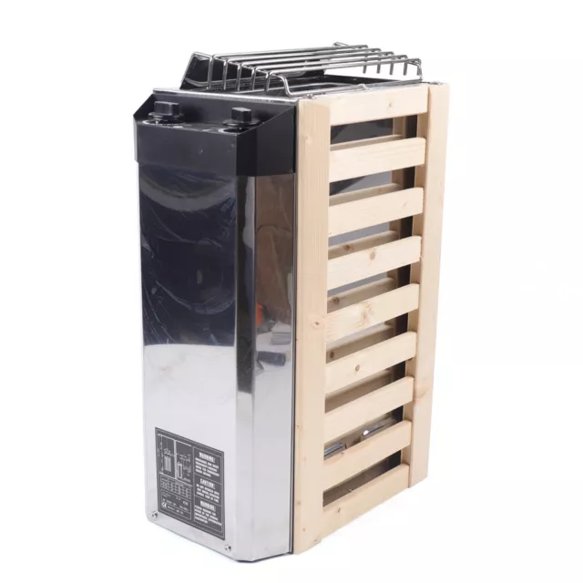 3KW Sauna Heater Stove Stainless Steel Internal Control Sauna Spa Steamer 220V