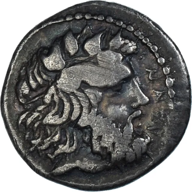 Coin, Sicily, Litra, ca. 415-403 BC, Naxos, EF, Silver, SNG-ANS:530