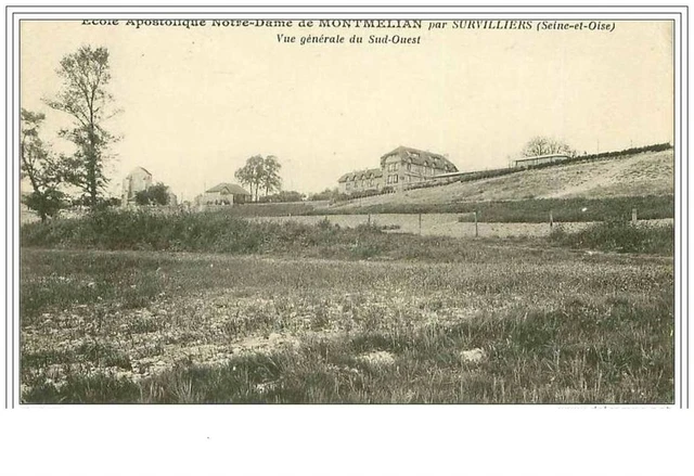 95.Montmelian.par Survilliers.ecole Apostolique Notre Dame De Montmelian.vue Ge