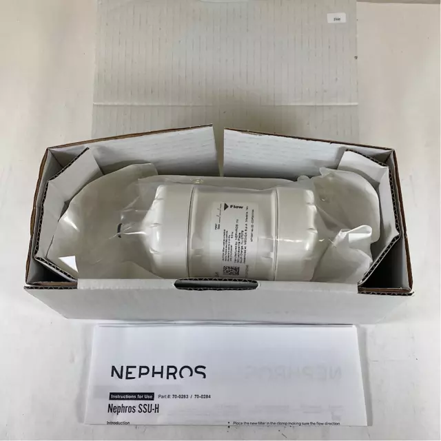 Nephros 70-0283 0.005 micron 3 gpm Inline Water Filter