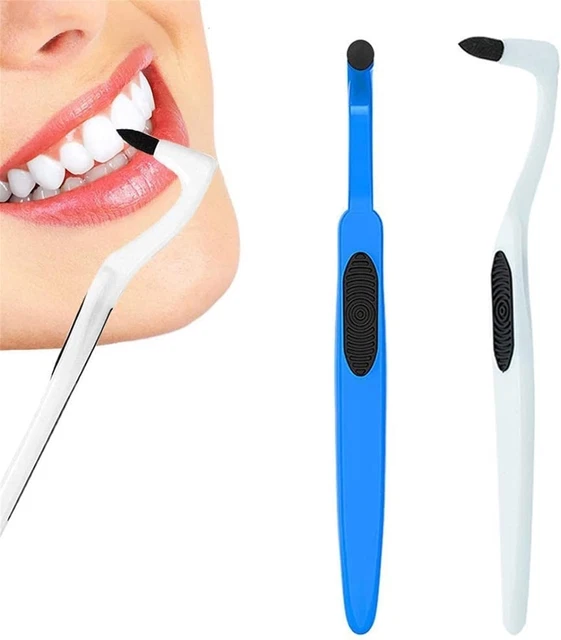 Eliminador de manchas dentales removedor de sarro 2 piezas RMFC, kit de pulido/limpieza dental y