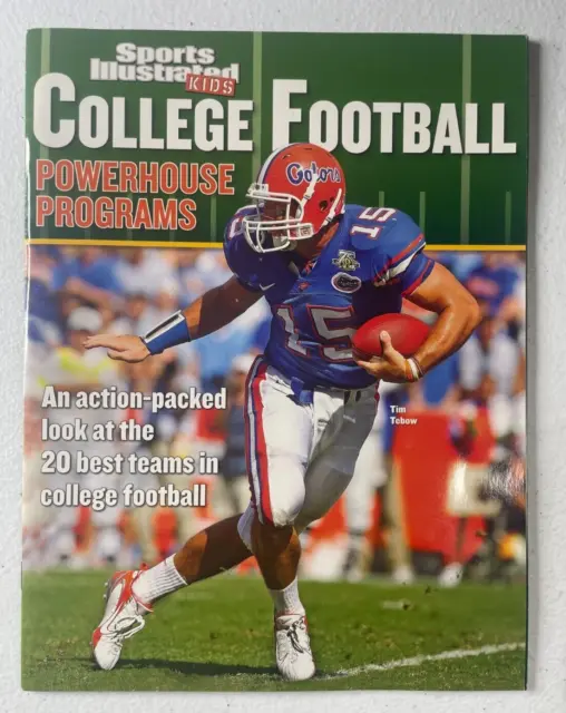 TIM TEBOW COVER - Sports Illustrated Kids- College Football 2008 Team Preview