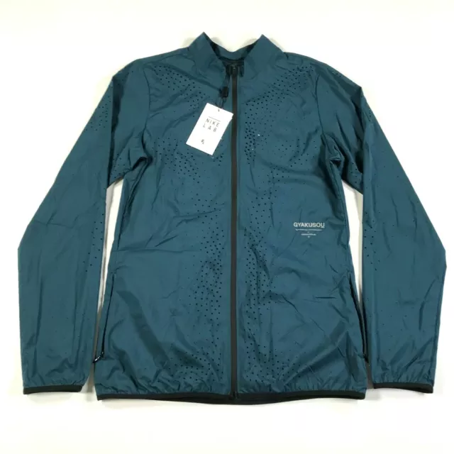 NEW NIKE LAB Windbreaker Jacket Womens S Blue GYAKUSOU by