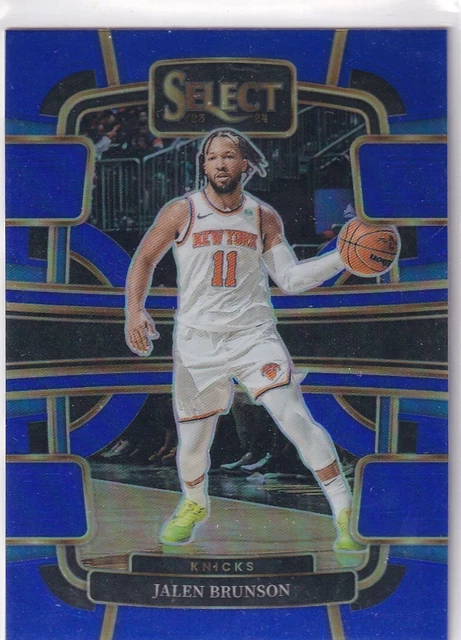 Carte Jalen Brunson 2023-24 Panini Immaculate – Bleue #1 21/25, New York Knicks