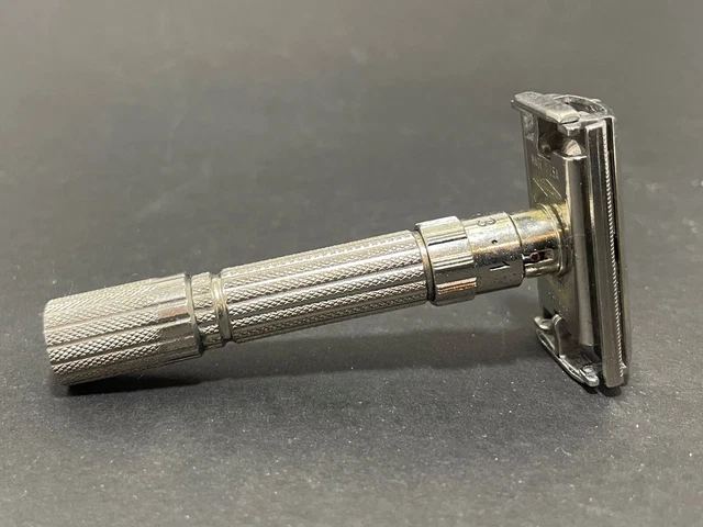 1961 (G4) Gillette Fatboy TTO Adjustable Safety Razor