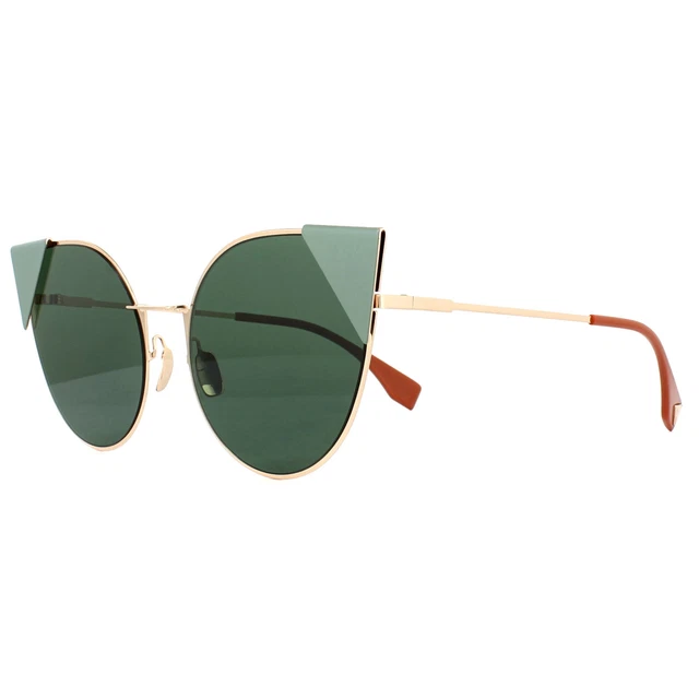 FENDI SUNGLASSES 0190 S DDB O7 Gold Copper Green EUR 197 34