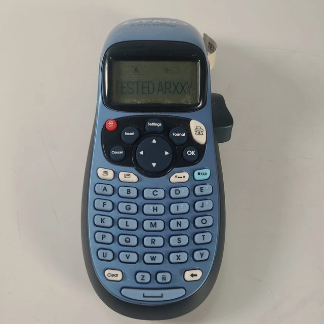 DYMO LETRATAG LT100H Handheld Label Maker Keyboard Label Printer