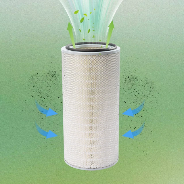 Dust Collector Filter Cartridge Replacement 20-40μm filtration accuracy P191151