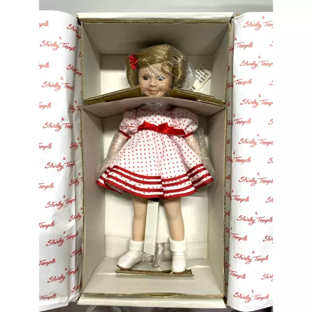 NIB Danbury Mint Shirley Temple Dolls of the Silver Screen Stand Up And Cheer