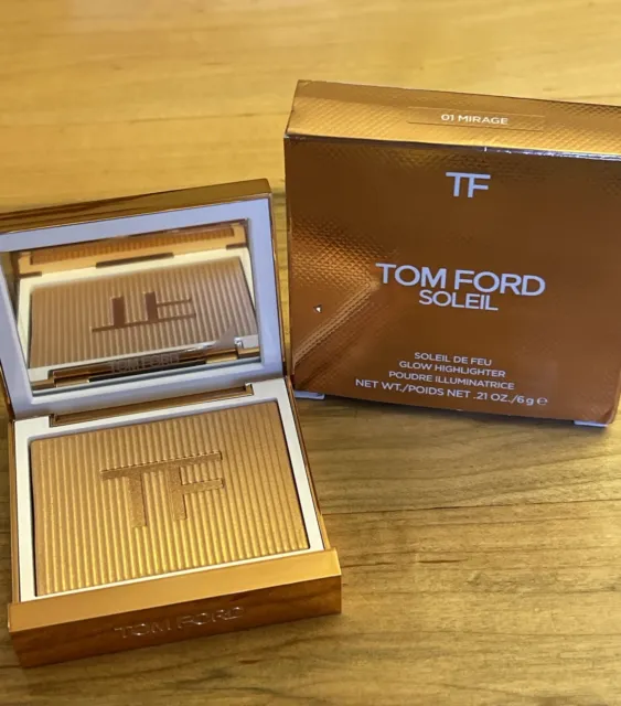 TOM FORD Soleil De Feu Limited Edition glow Highlighter # 01 MIRAGE💯authentic