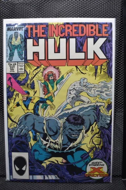 The Incredible Hulk #337 Direct Marvel 1987 Peter David and Todd McFarlane 8.5