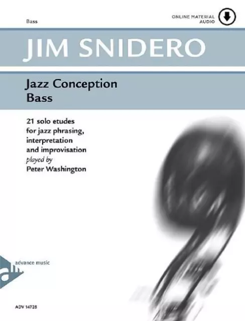 Jim Snidero | Jazz Conception Bass | Buch | Französisch (2012) | Buch + CD