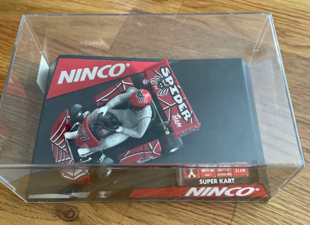 Slotcar Ninco Super Kart Spider Team 50238 sehr guter Zustand