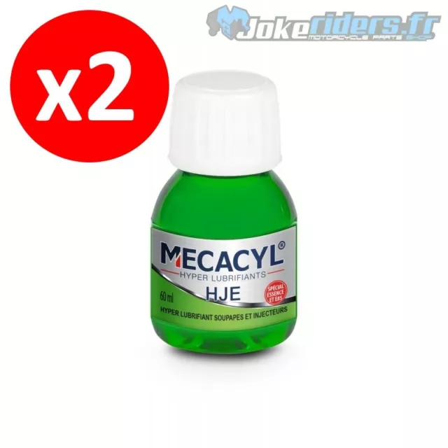 MECACYL *.* HJE 2x 60ml - Additif Essence - Hyper lubrifiant Carbu / Injec 4T