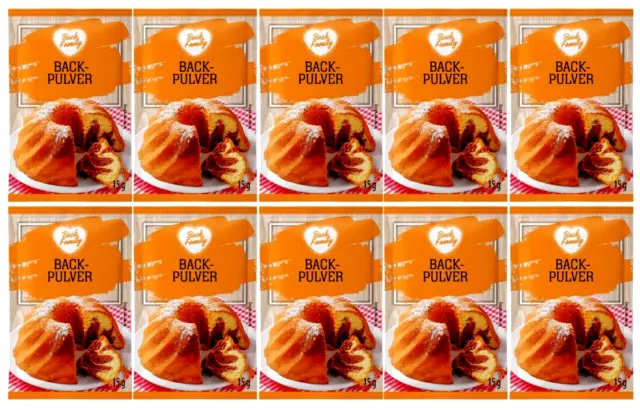 10x 15g sacchetti BACK FAMILY bicarbonato di sodio