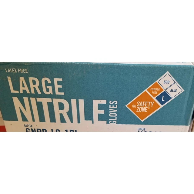 Case of Large Nitrile gloves