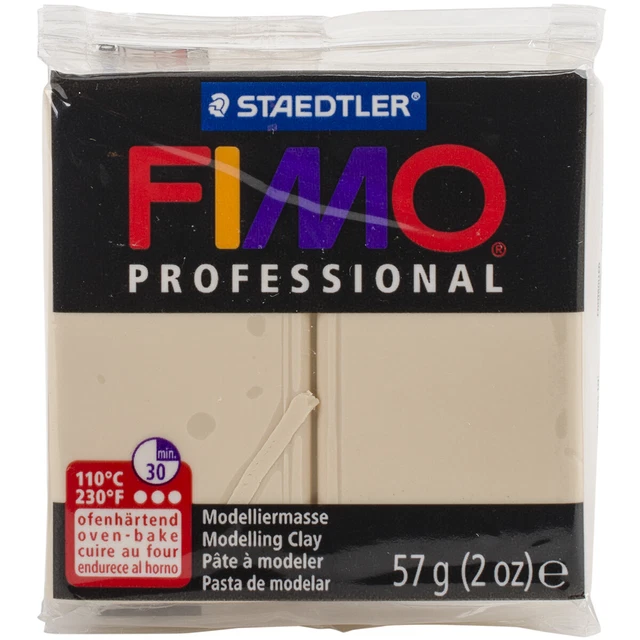 Paquete de 6 arcilla de polímero suave profesional Fimo 2 oz champán -EF8005-2