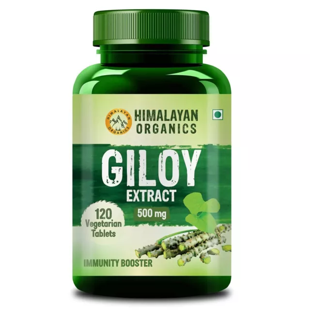 Himalayan Organics Extracto de Giloy potenciador de la inmunidad 120...