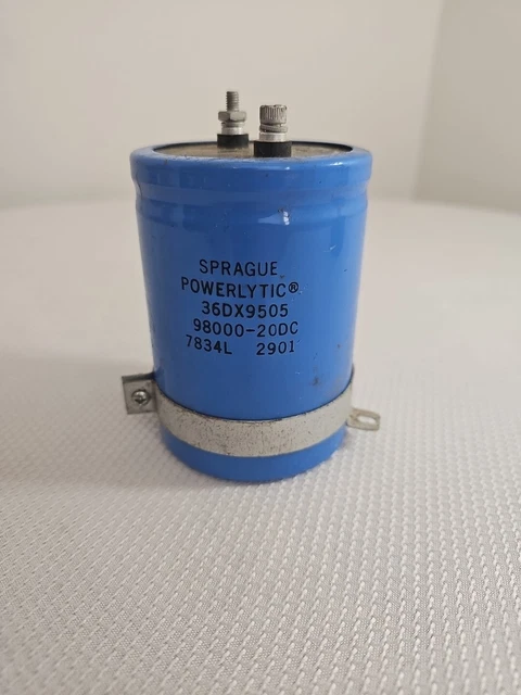1x) 2000uF 250V - Powerlytic - Condensatore Grande Per Lattine Sprague - Foto 10