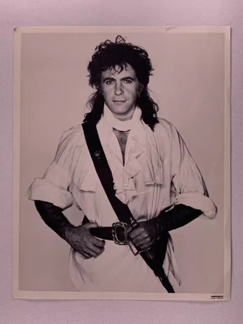David Essex Photo Original Promo Black And White Walkerprint  Circa Mid 1980s