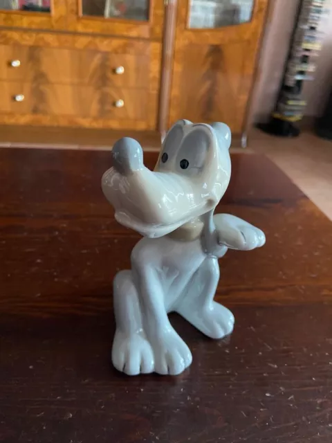 Statuetta Disney Pluto Anni 60/70 , Vedi Foto .