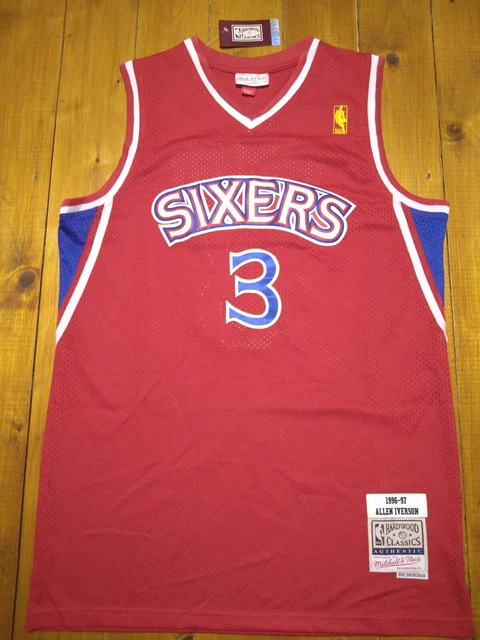 Maillot Allen Iverson Philadelphia Sixers Mitchell & Ness Taille M(40) - Occasion, Vintage NBA