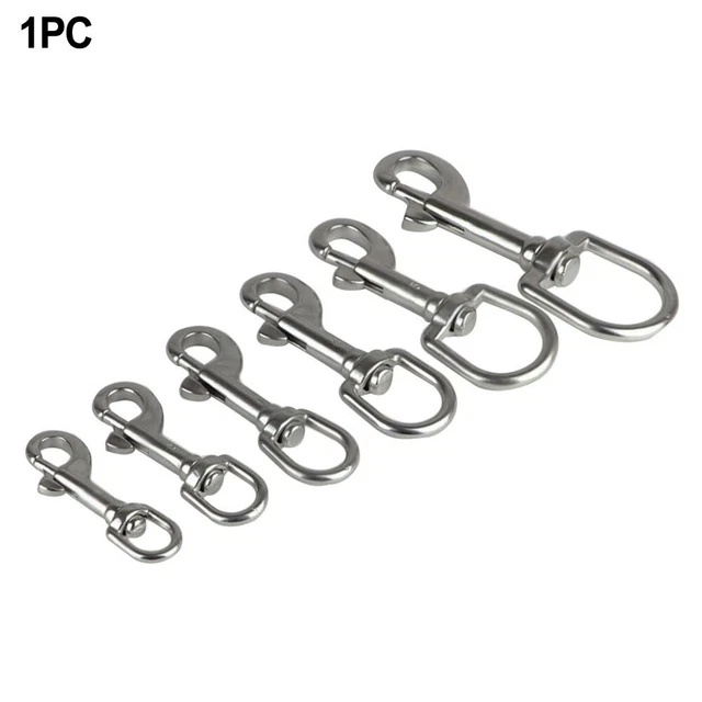 Marine Grade Stainless Steel Snap Hook for Secure Connections and Peace of Mind