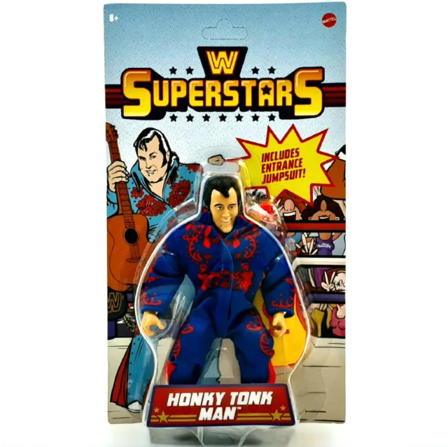 Honky Tonk Man Figure Wwe Superstars Wrestling Neu Ovp Mattel 2021 Series 1 Wwf