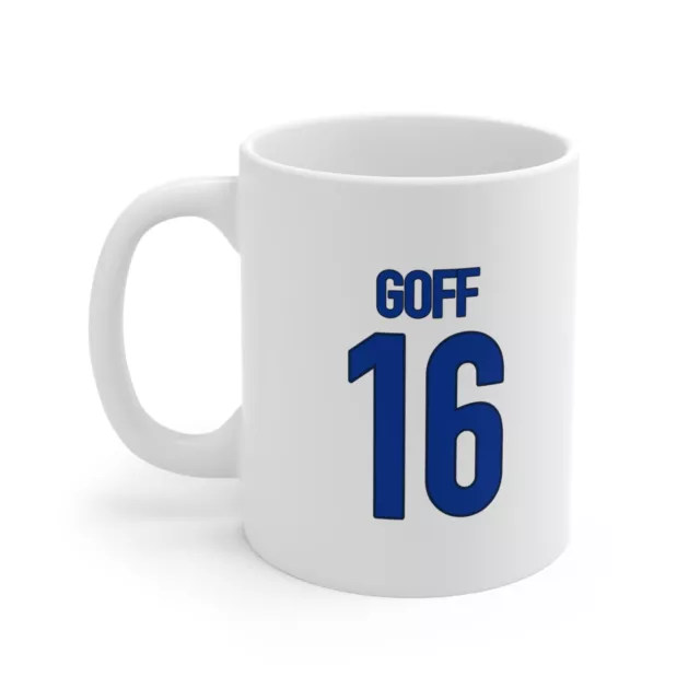 Jared Goff #16 - Los Angeles Rams - Football Mug 11oz