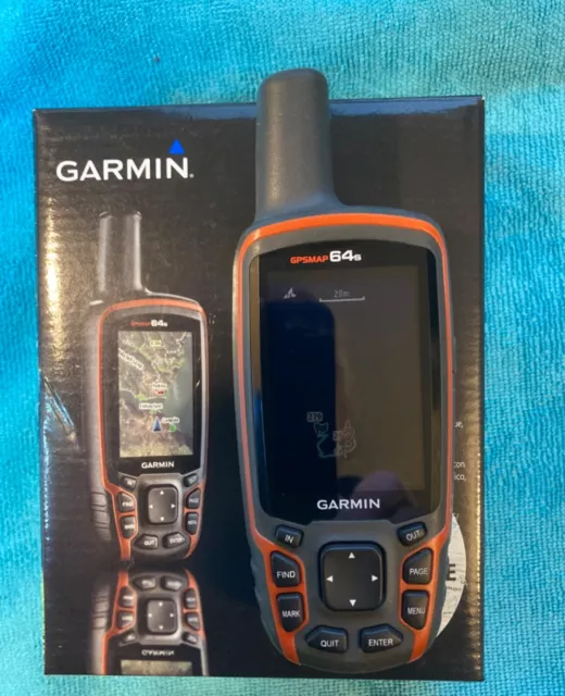 Garmin Handheld GPSMAP® 64s .Boxed