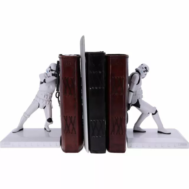 STAR WARS STORMTROOPER BOOKENDS 18.5cm NEMESIS NOW LICENSED PRODUCT BRAND NEW