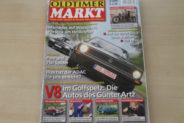 1) Oldtimer Markt 08/2009 - VW Golf I Nordstadt 928  - Opel Kadett GSI Cordett