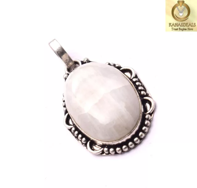 Rainbow Moonstone Plated Pendant Jewellery  17 Gm Value-Priced @1.99-64541