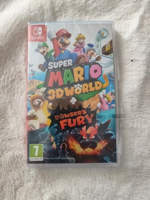 super Mario 3d World EN BOITE Nintendo Switch  ! lire description avant achat !