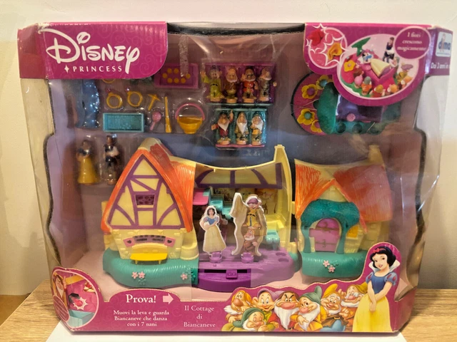 Polly Pocket Bluebird Chaumière Blanche neige et les sept nains v