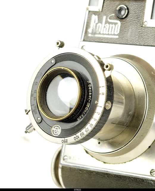 Camera Roland 6x4.5 RF Lens K Rudolph Kleibild Plasmat Hannover 2,7/70m No1234