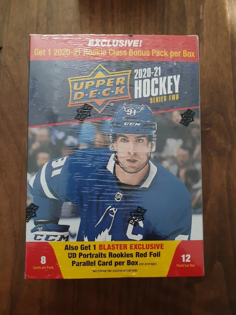 2020-2021 Upper Deck Hockey Series 2 Mega Box 11 Packs Inside Factory Sealed
