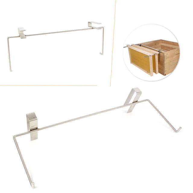 Beehive Beekeeping Frame Holder Bee Hive Perch Durable Tools Stainless Steel