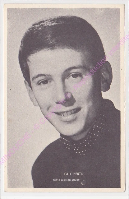 Cpsm RPPC Star Guy Bertil Photo Lucienne Chambers By Royal Chegwing Gum