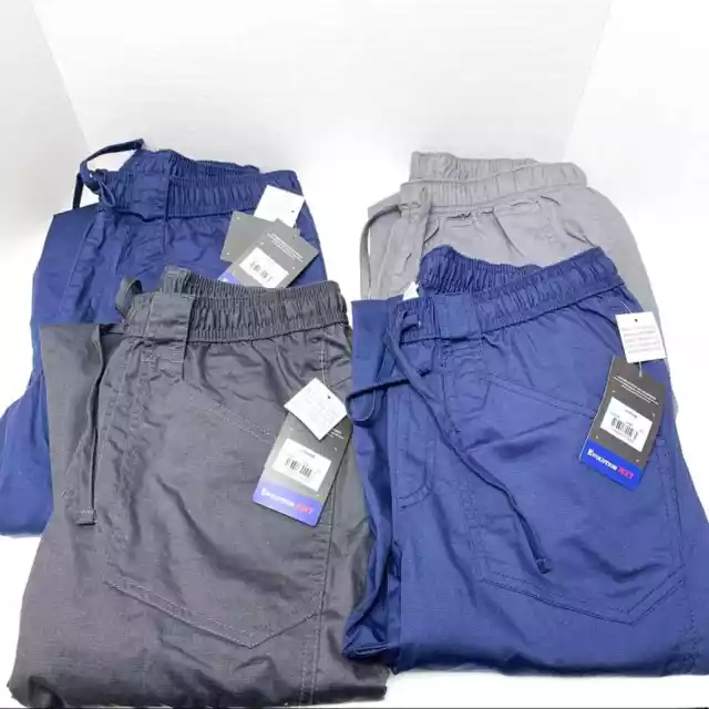 Dickies BUNDLE 4 Scrub Pants Size XS Navy Blue