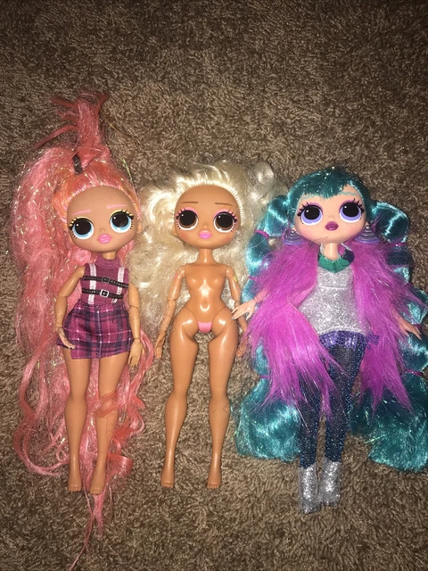 LOL Surprise OMG Doll Big Sister Lot Of 3 Different Dolls