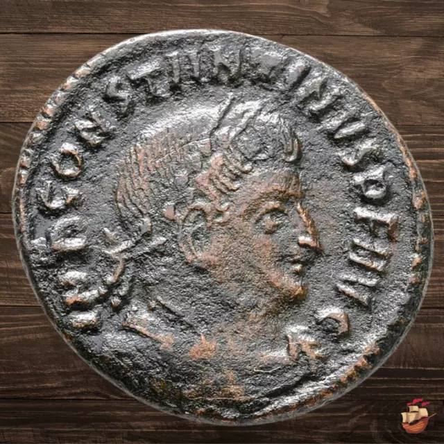 Byzantine Follis coin - Constantine I (306-337 AD) Rome *M014