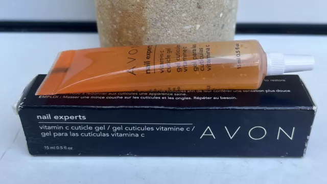 Avon Nail Experts Vitamin C Cuticle Gel 0.5 fl oz Discontinued NOS