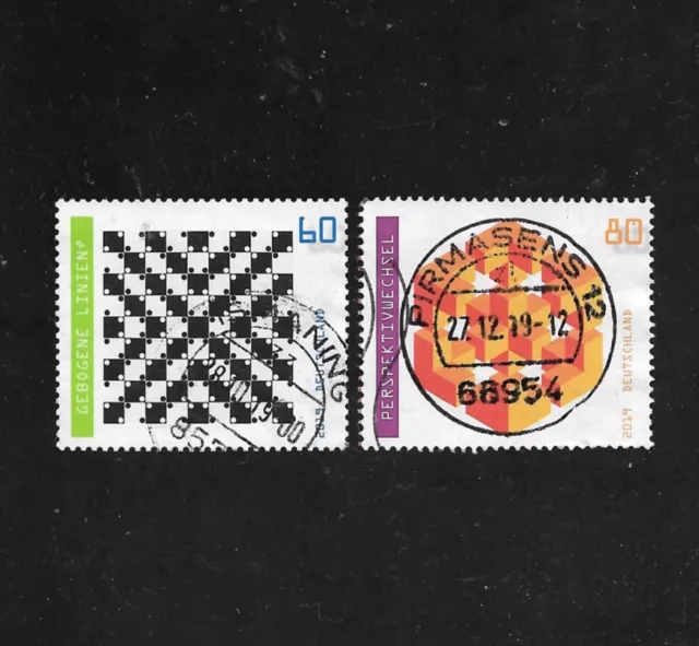 Briefmarken BRD / Bund 2019 Michel-Nr. 3496 bis 3497 gestempelt