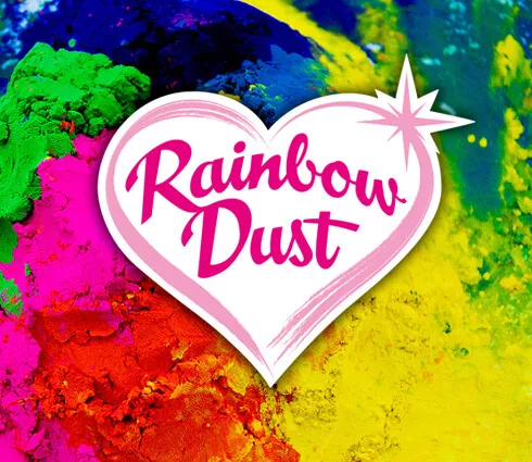 Rainbow Dust edible Lustre alle Farben Puder Metallic