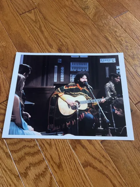 JERRY GARCIA Art Print Photo 8" x 10" GRATEFUL DEAD Poster Classic Rock Guitar