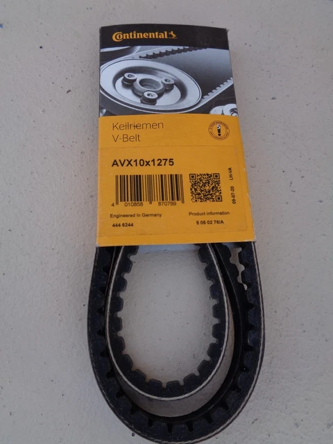 Courroie Trapézoïdale Continental Contitech AVX10X730 - Pour Transmission - Qualité Professionnelle