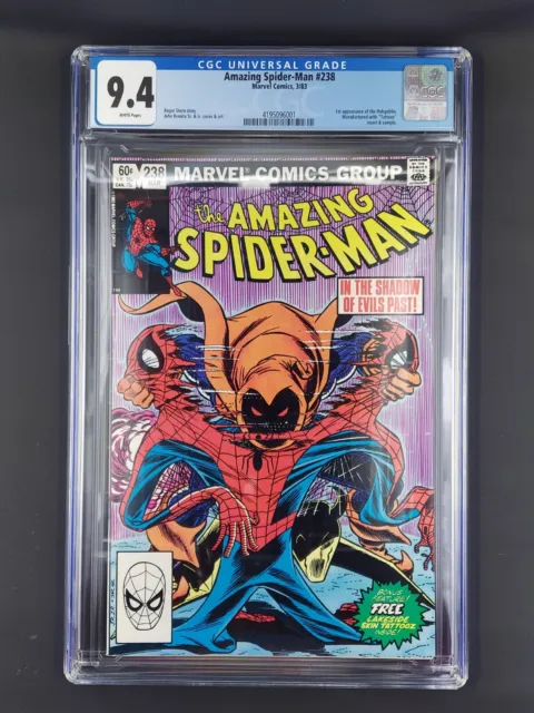 Amazing Spider-Man #238 ~ Cgc 9.4 ~ White Pages ~ Hobgoblin 1St Appearance