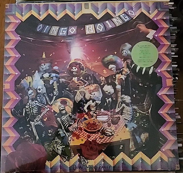 DEAD MAN'S PARTY par Oingo Boingo (album vinyle jaune et vert) EUR 43